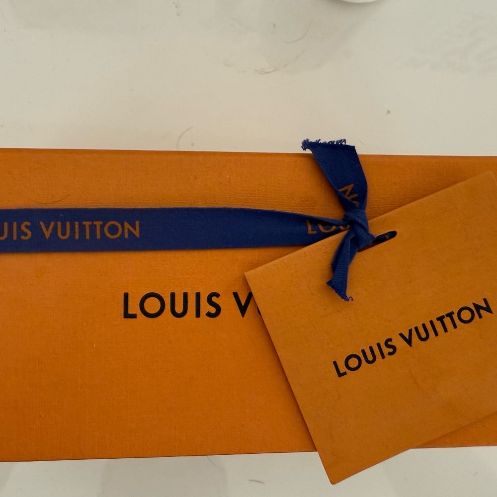 Louis Vuitton Glasses with Orange and Blue Accents